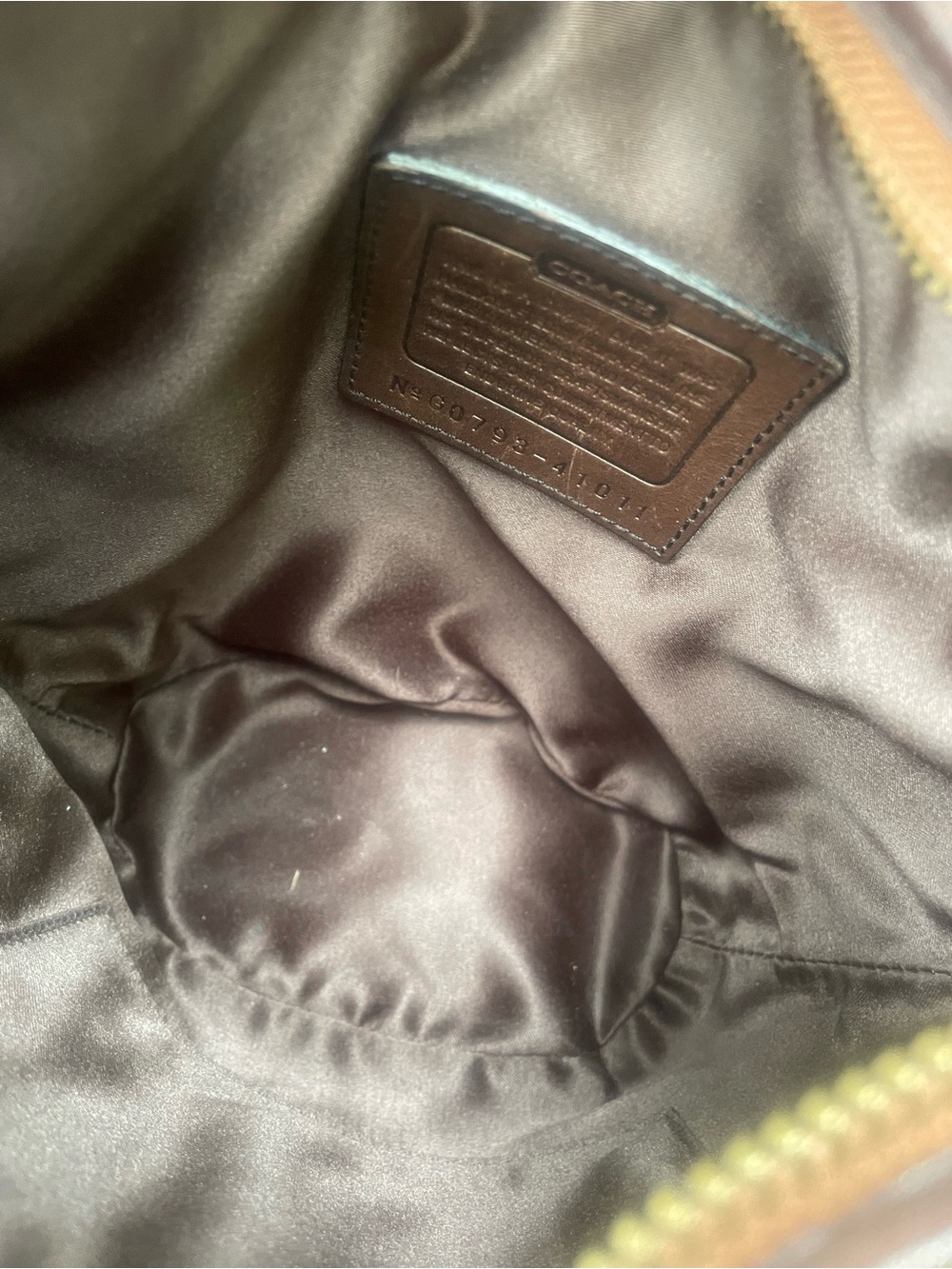 Coach VTG Limited edition patchwork leather bleecker MINI duffle bucket bag - Picture 5 of 10